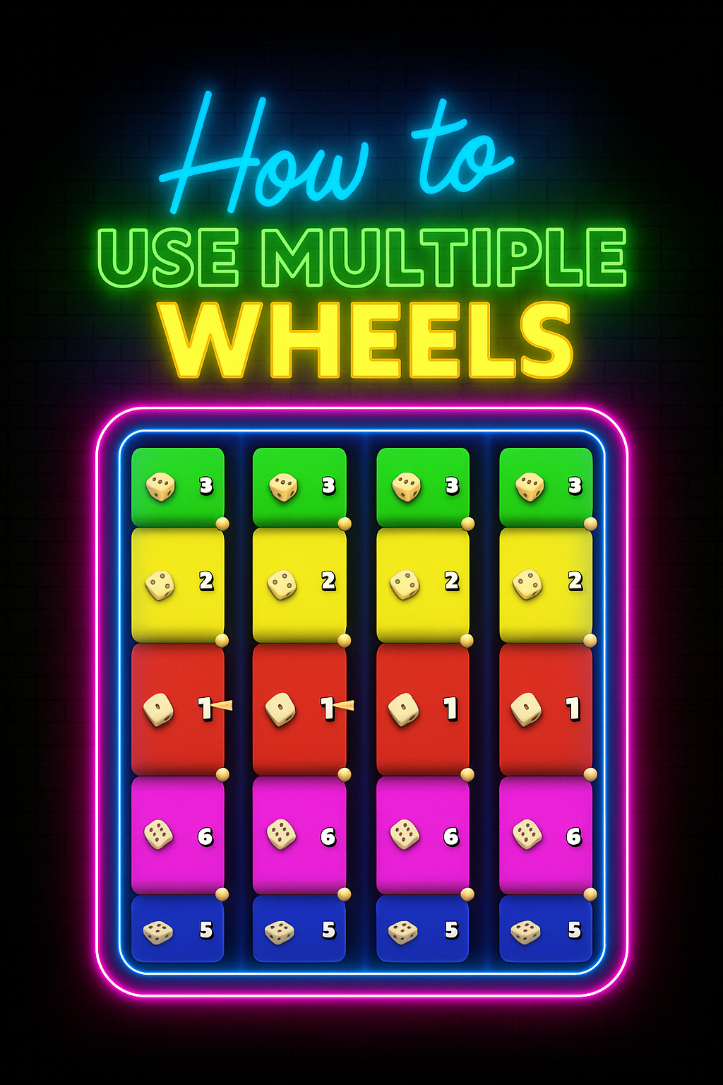 How To Use Multiple Wheels